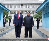Trump celebra un histórico encuentro con Kim en la frontera intercoreana