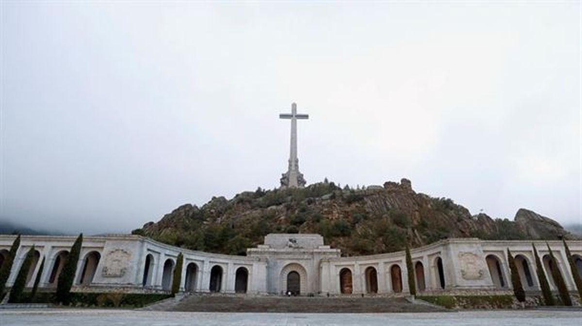 Vista del Valle de los Caídos. 