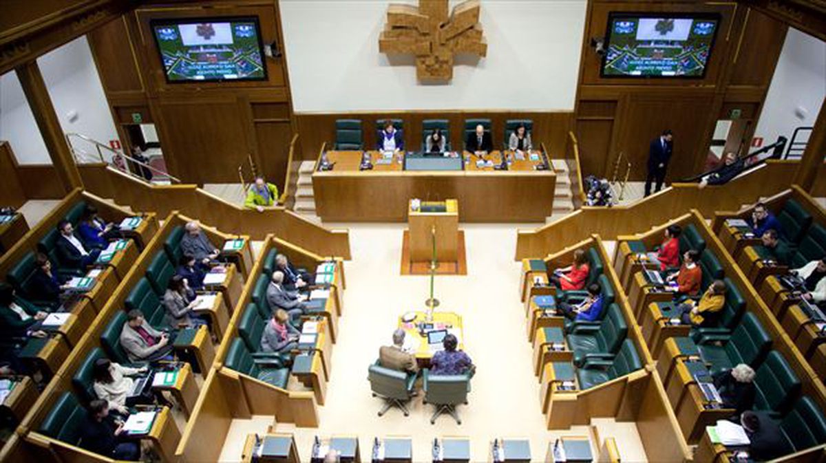 El Parlamento Vasco en una foto de archivo. 