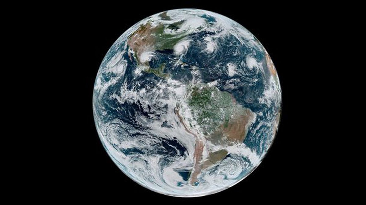 El planeta Tierra, desde el espacio. Foto: NASA