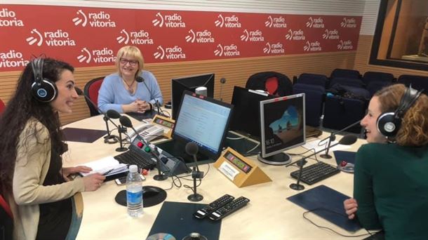 El buen humor inunda Radio Vitoria con Pepi Labrador y Verónica Berenguer