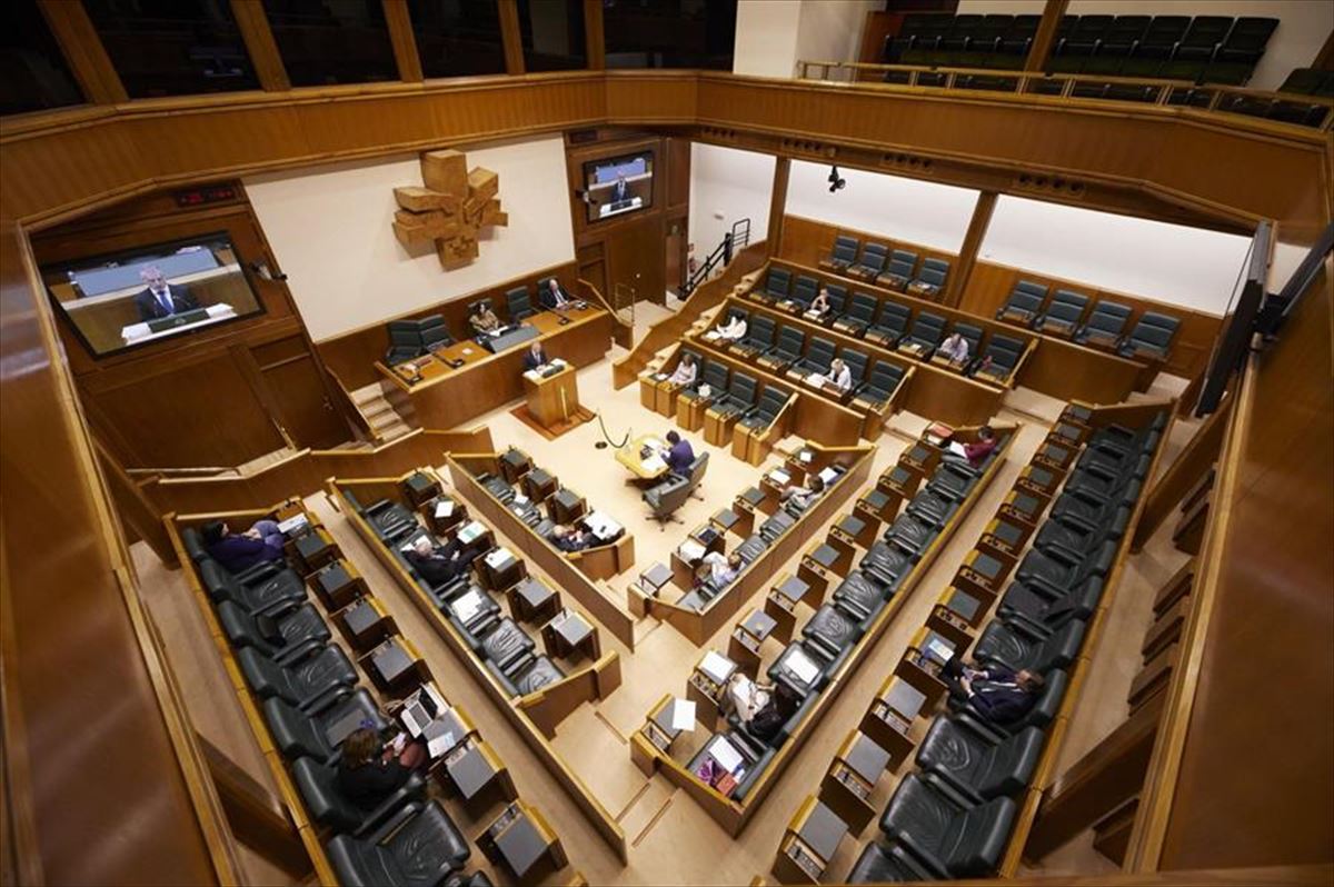 Imagen de archivo del Parlamento Vasco