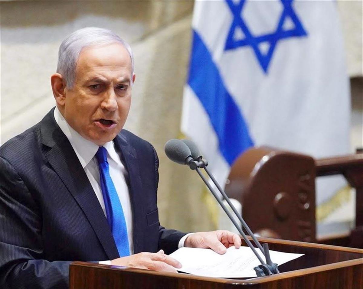 Benjamin Netanyahu Israelgo lehen ministroa (artxiboko irudia)