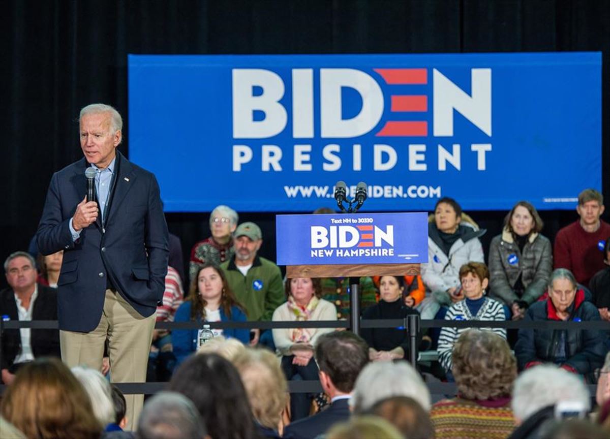 Joe Biden, candidato demócrata en las elecciones de noviembre.