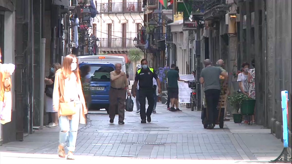 Tolosa. Imagen obtenida de un vídeo de ETB.