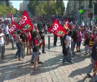 Movilizaciones en Francia en protesta por los recortes del Gobierno durante la pandemia