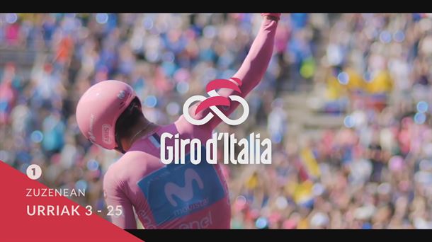 El Giro de Italia, del 3 al 25 de octubre.