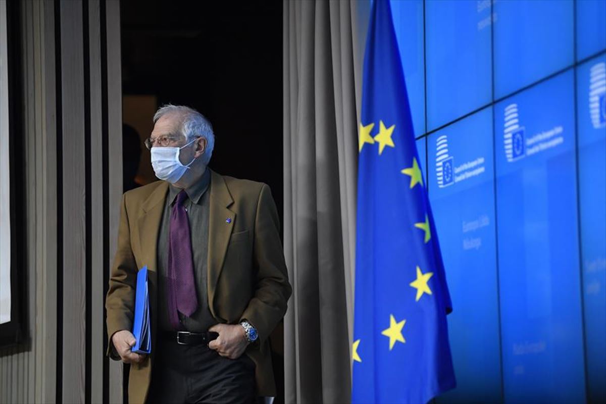 Josep Borrell, Europar Batasuneko atzerri- eta segurtasun-politikako goi-ordezkaria. Argazkia: EFE