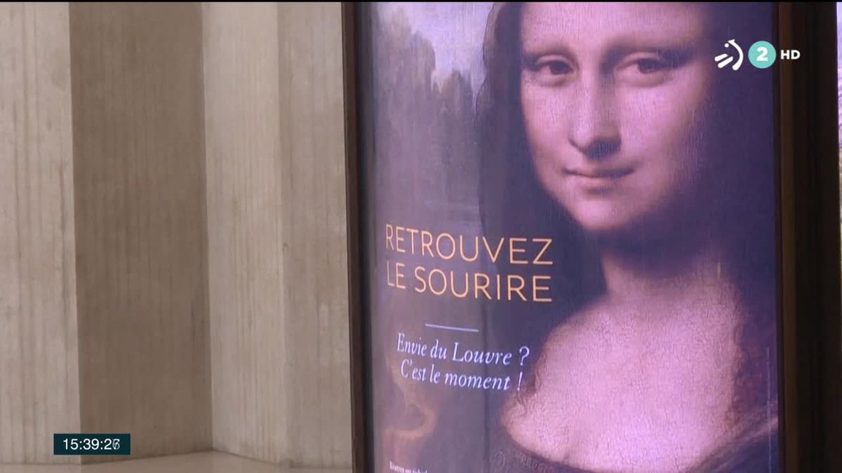 Museo del Louvre. Imagen de un vídeo de EITB Media