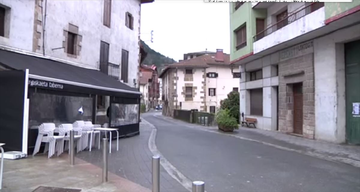 Bar Troskaeta de Ataun. Captura de pantalla de un vídeo EITB Media.