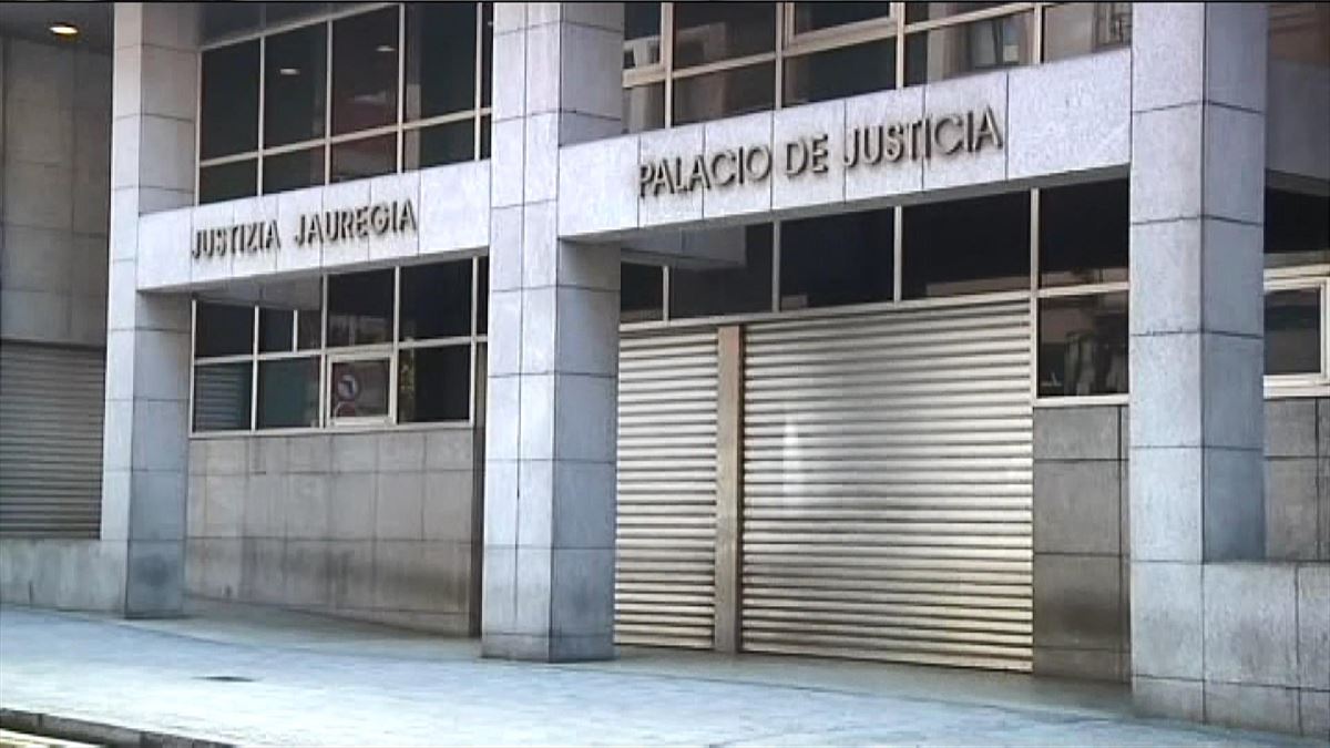 Exterior de los juzgados de Bilbao. Imagen: EITB
