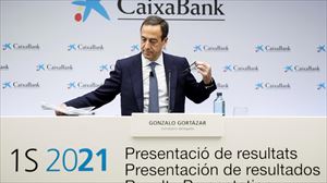 El consejero delegado de Caixabank, Gonzalo Gortázar. 