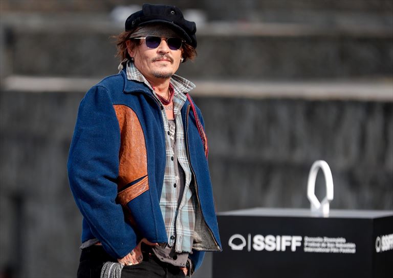 Johnny Depp, Donostian. Argazkia: EFE