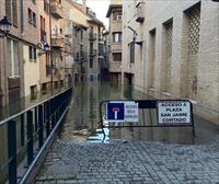 Navarra será declarada zona catastrófica y los ayuntamientos afectados por la inundaciones recibirán ayudas