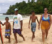 Nos vamos de excursión por Cabrera, República Dominicana, con la zarauztarra Rut y su familia