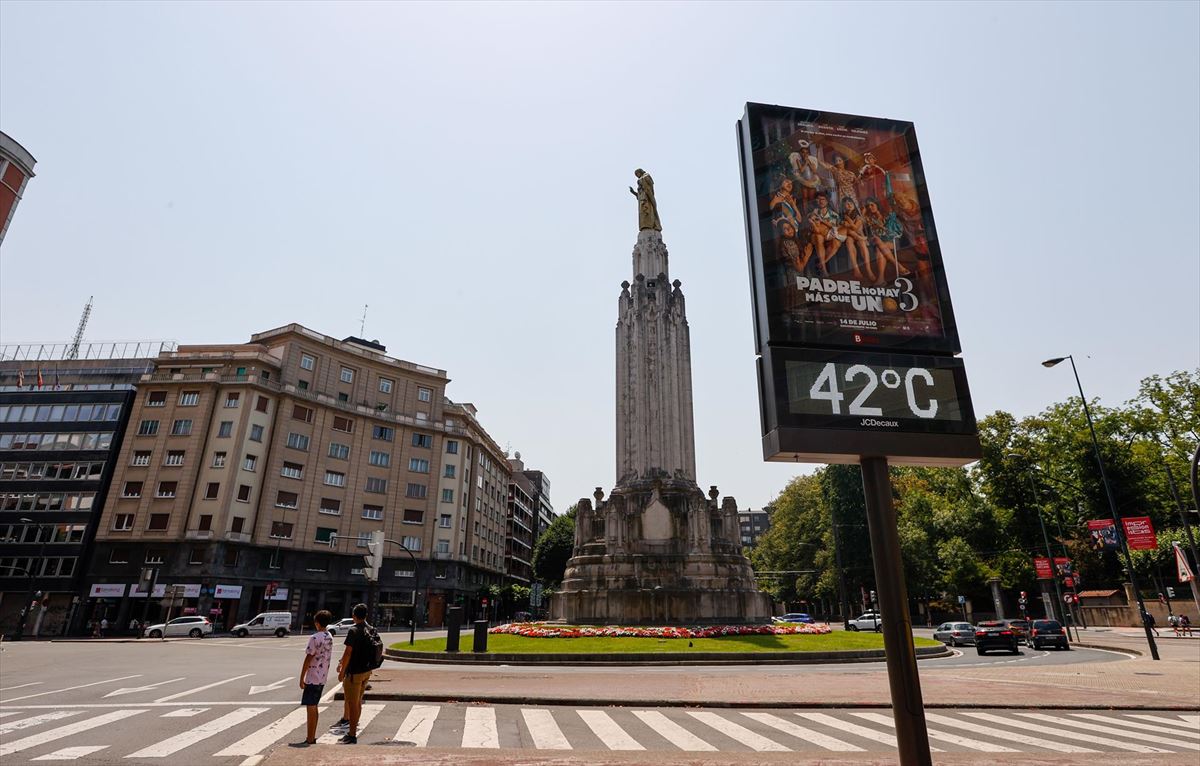 42 grados en Bilbao