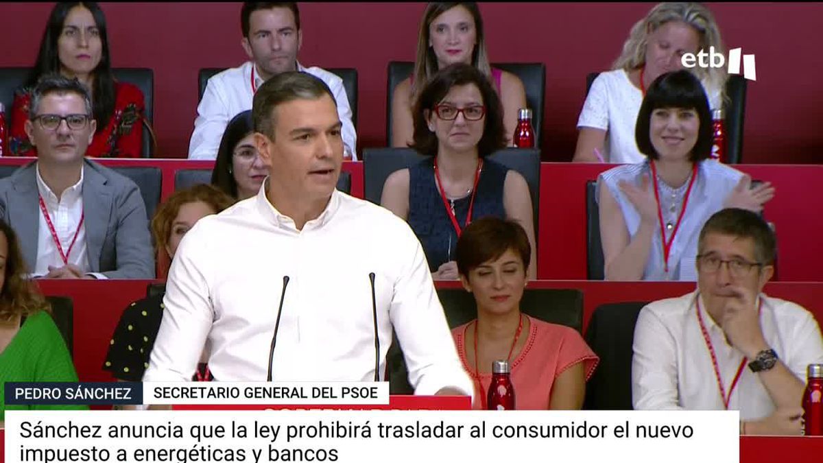 Pedro Sánchez, en el Comité Federal del PSOE. Foto: EFE
