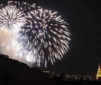 La pirotecnia Scarsella Fireworks, ganadora del 57 Concurso Internacional de Fuegos Artificiales de Donostia