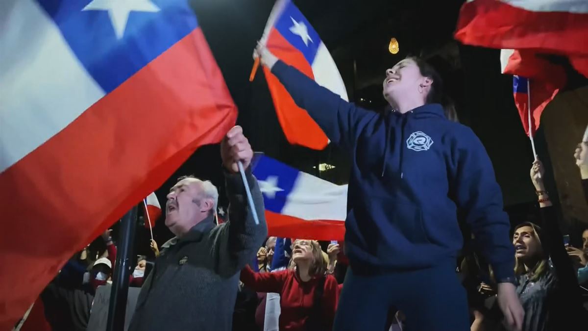 Chile. Imagen obtenida de un vídeo de EFE.