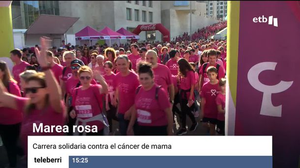 V Deo La Carrera Solidaria Contra El C Ncer De Mama Vuelve A Te Ir