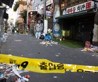 Hego Koreako Poliziak onartu du Seulgo tragedian aurreikuspen akatsa egon zela

