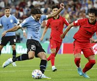 Uruguai trabatuta geratu da Hego Korea lehiakor baten aurrean (0-0)