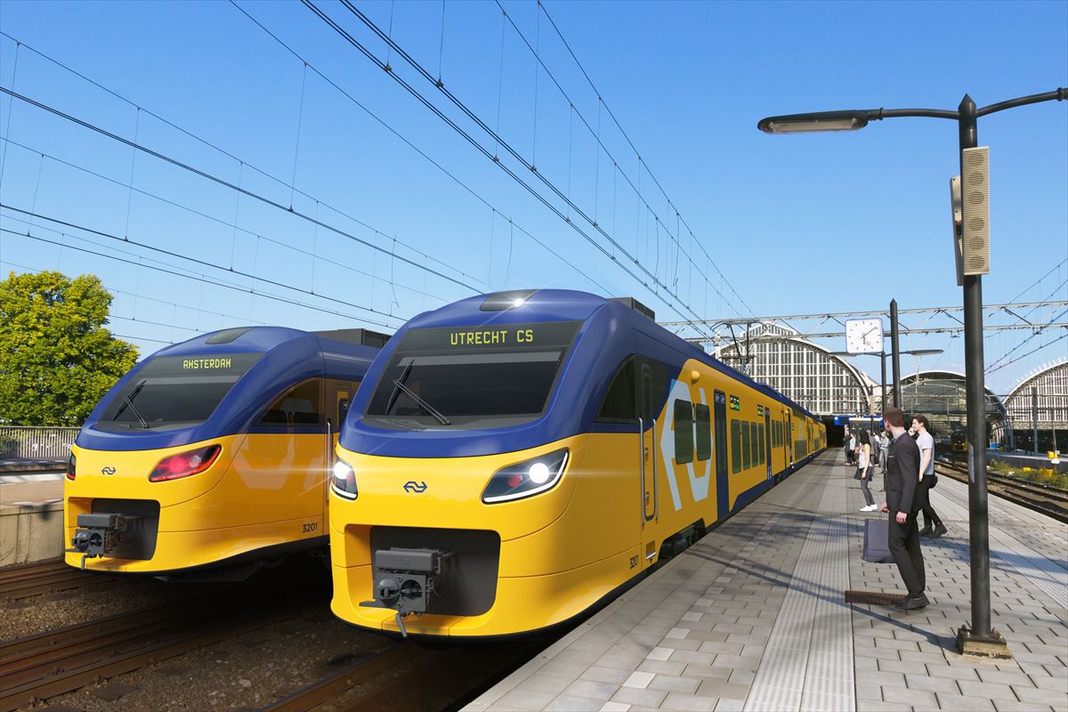 CAF suministrará 60 trenes a la empresa holandesa NS. Foto: CAF