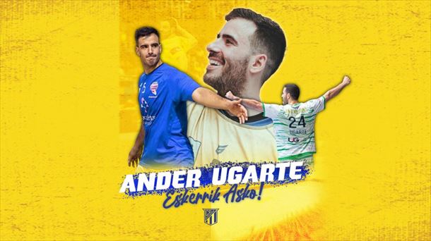 Ander Ugarte se etirará al final de esta temporada. Foto: cdbidasoa.eus.