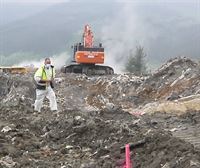El Gobierno Vasco intervendrá de inmediato en el vertedero de Zaldibar ante la inestabilidad del terreno