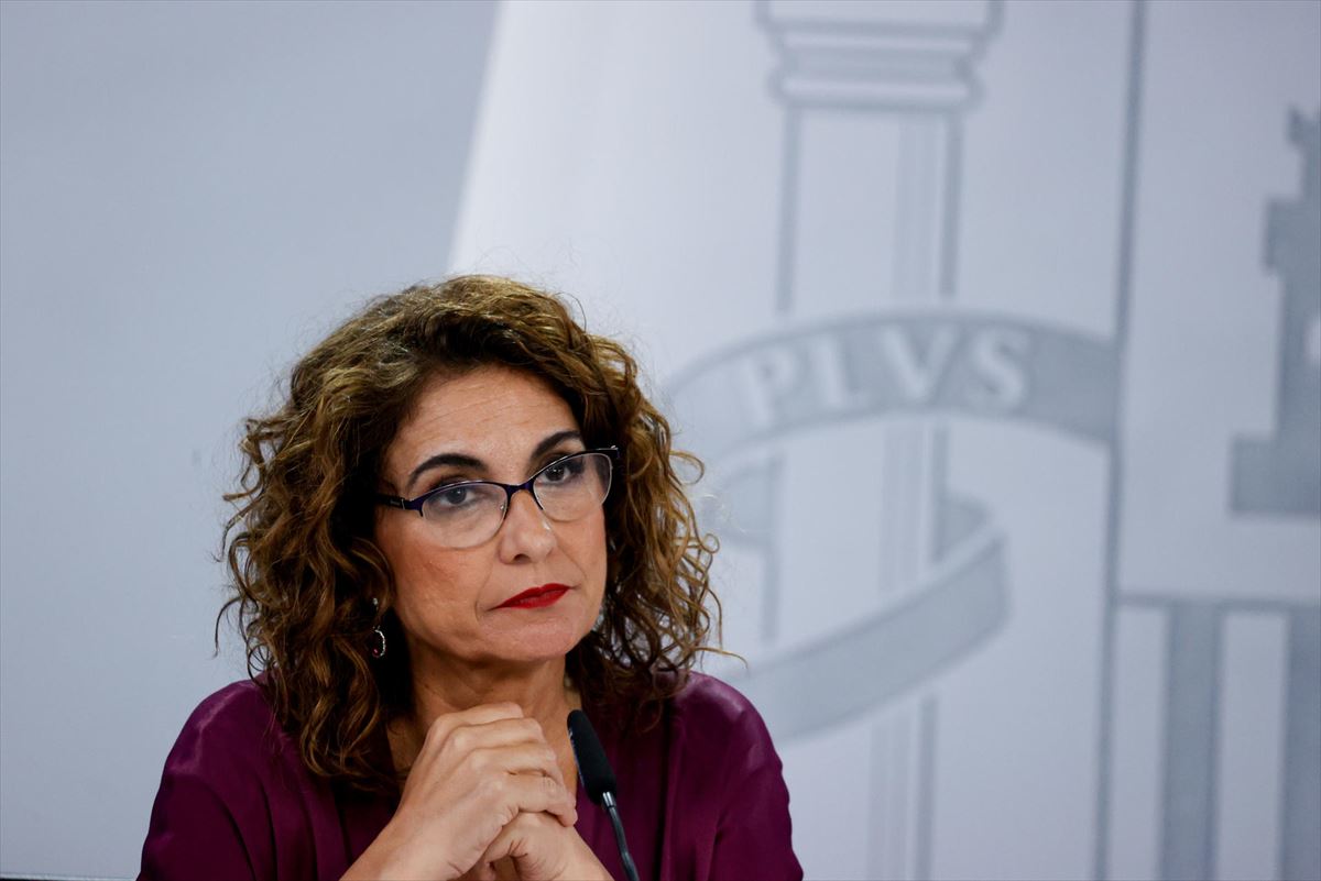 La ministra española de Hacienda, María Jesús Montero. Foto de archivo: EFE