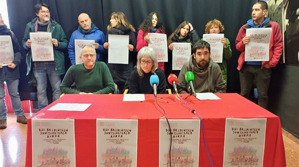 ELA, LAB, ESK y Steilas convocan una manifestación el viernes en el aniversario de la masacre del 3 de marzo