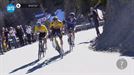 Pogacar, Vingegaard eta Gaudu, nor baino nor gehiago Paris-Nizako 7. etapako azken igoeran