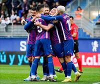 El Eibar se lleva los tres puntos tras vencer al Burgos (1-0) y cosechar su cuarta victoria consecutiva