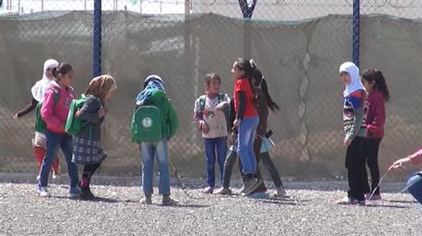 Dos familias sirias llegan de Turquía a Vitoria-Gasteiz