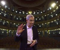 Félix Linares recibe un Mikeldi: ''Le dan el premio a alguien mayor que el festival''