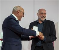 Pablo Laso recibe la Medalla de Araba
