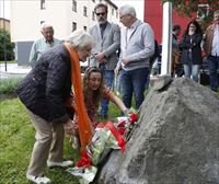 PSE recuerda a López de Lacalle en Andoain en el 23 aniversario de su asesinato a manos de ETA