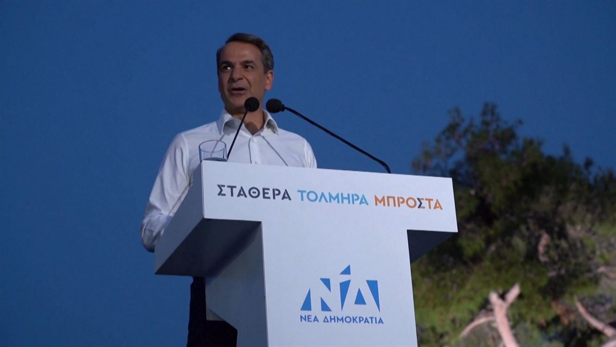 Kyriakos Mitsotakis, el nuevo primer ministro de Grecia