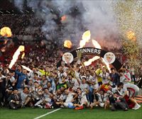 Mendilibar se proclama campeón de la Liga Europa con el Sevilla tras ganar la final a la Roma