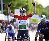La húngara Vas gana la penúltima etapa del Giro, con todo listo para coronar a Van Vleuten