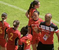 Varapalo a la selección de rugby de Amaia y Lide Erbina y Anne Fernández de Corres, eliminada en cuartos