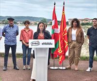 EH Bildu y EH Bai llaman a reivindicar la existencia del pueblo vasco al paso del Tour