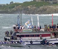 Arraun Lagunak se alza con la Bandera de A Coruña y estrena la temporada de la mejor manera