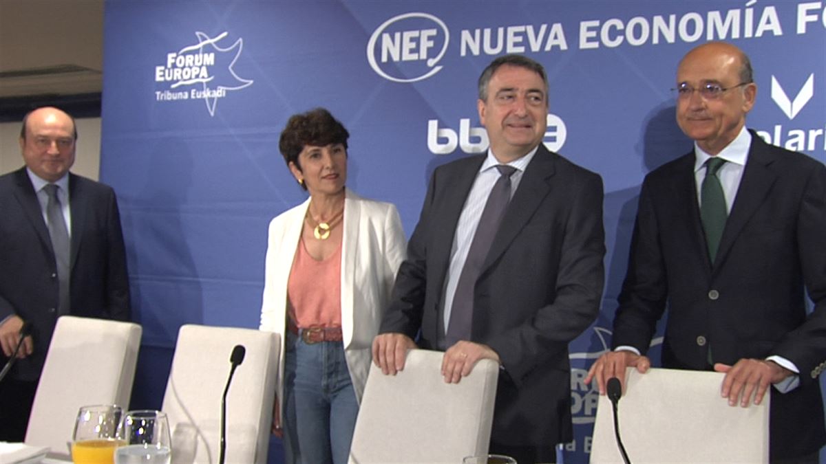 Nueva Economia Forumen izan da gaur EAJ