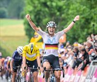 La alemana Liane Lippert gana al esprint la segunda etapa del Tour de Francia