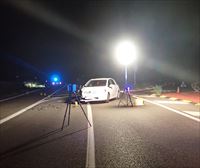Herido muy grave un motorista de Burlada tras chocar contra un turismo en Aibar, Navarra