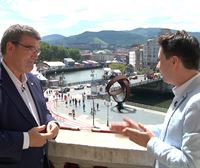 El alcalde de Bilbao afronta las horas previas a la Aste Nagusia con ilusión y expectación
