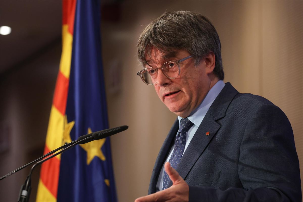 Carles Puigdemont en una imagen de archivo de EFE