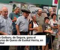 Ondarre gana el concurso de quesos de Euskal Herria en Idiazabal