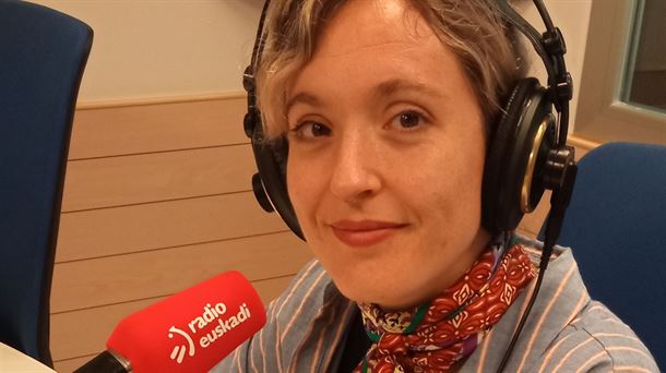 Lide Hernando, BELE, en los micrófonos de Radio Euskadi
